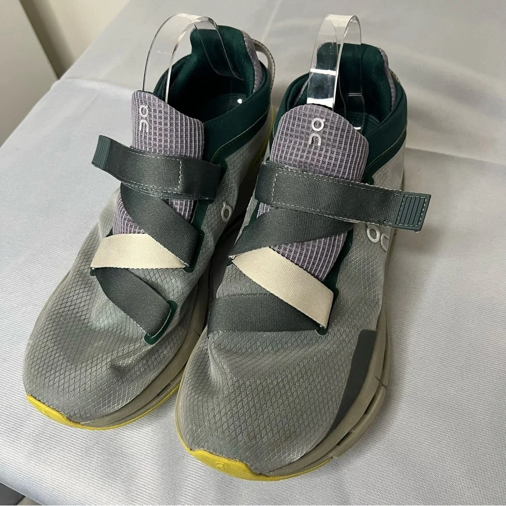On Cloud Women’s Size 11 Tennis Shoes Cloud Nova Wrap Grey Lavender Sneaker Gym - Picture 5 of 11